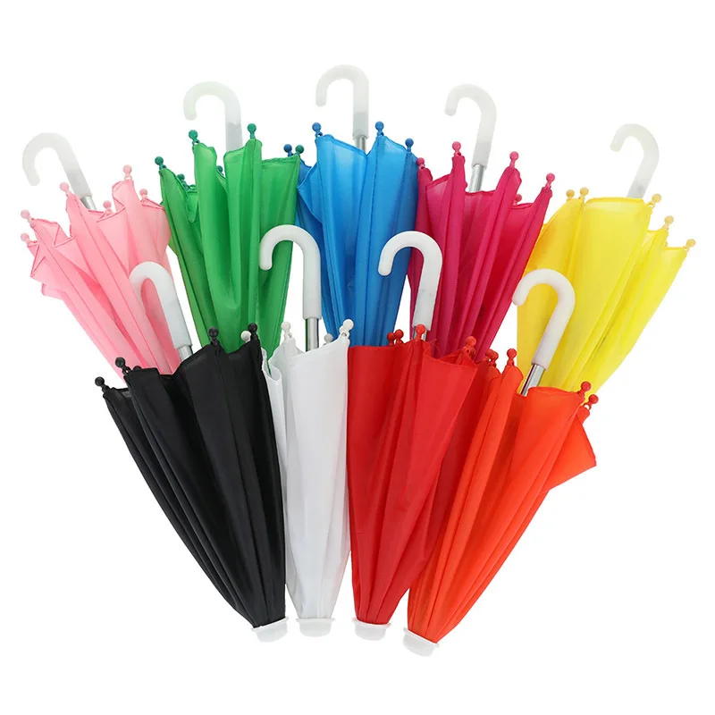 Mini Solid Color Umbrella Sun Umbrella Rain Gear for 22 Cm American of Girl New Born Baby Doll Accessories Toy Diameter 28cm
Mini Solid Color Umbrella Sun Umbrella Rain Gear for 22 Cm American of Girl New Born Baby Doll Accessories Toy Diameter 28cm