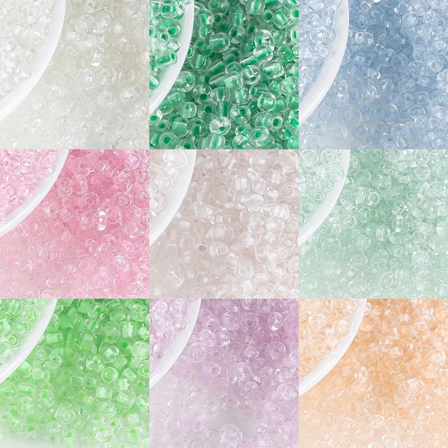 15g 2mm 3mm 4mm Luminous Glass Seed Beads Effect of The Lacquer That Bake Charm Czech Beads For DIY Jewelry Making Accessories
15g 2mm 3mm 4mm Luminous Glass Seed Beads Effect of The Lacquer That Bake Charm Czech Beads For DIY Jewelry Making Accessories