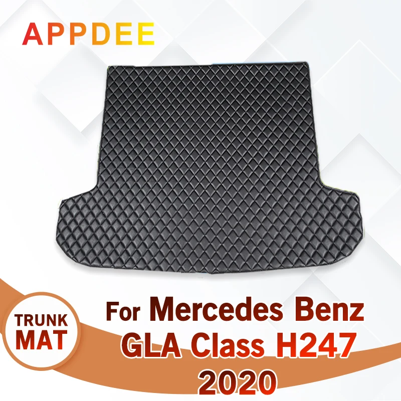 

Коврик для багажника автомобиля Mercedes Benz GLA Class H247 2020, автомобильные аксессуары на заказ, украшение интерьера автомобиля