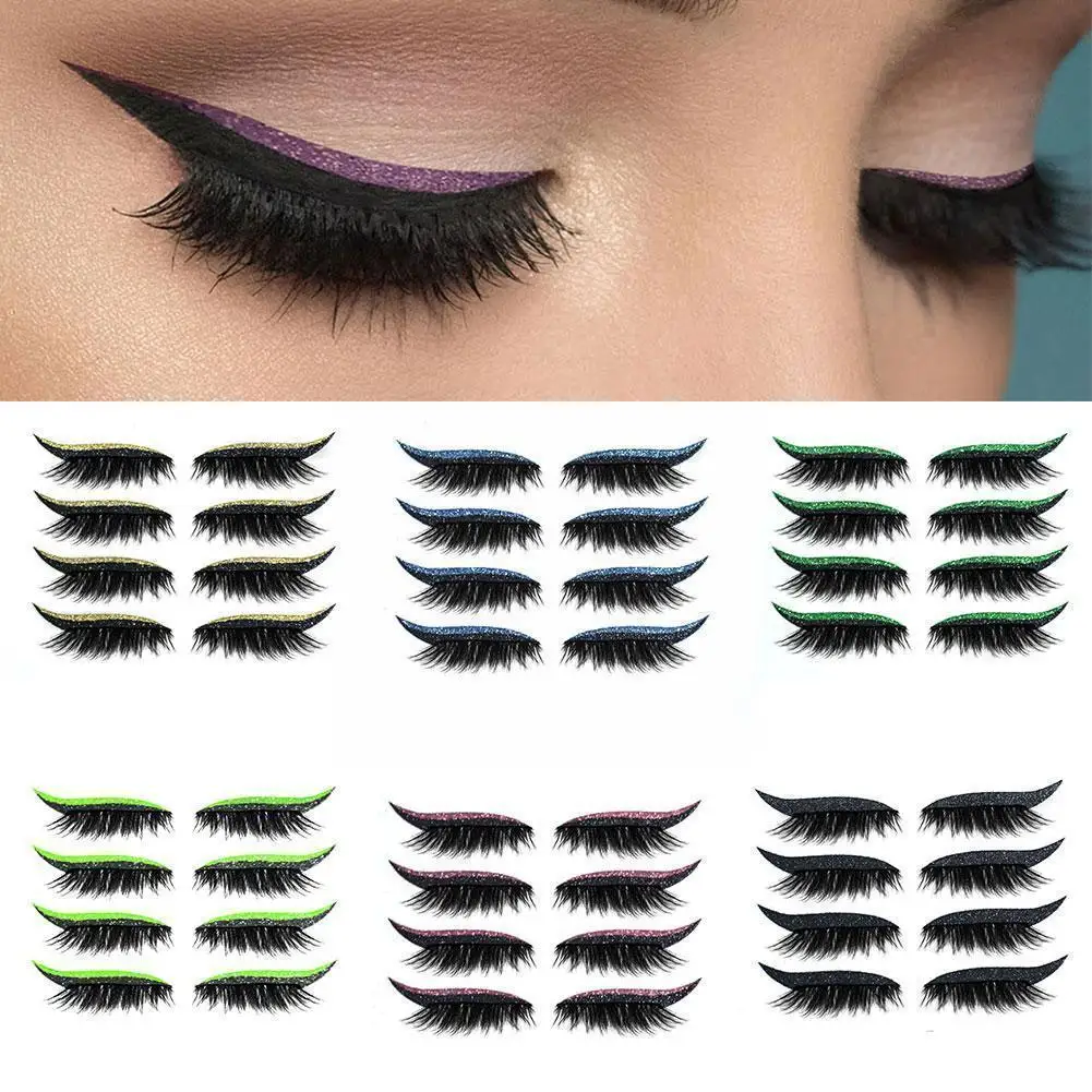 2 In 1 Eyeliner False Eyelashes Sticker Double Eyelid Ouble Eyelid Sticker Patch Eyeshadow Makeup Eyeliner Sticker Reusable J5H6
2 In 1 Eyeliner False Eyelashes Sticker Double Eyelid Ouble Eyelid Sticker Patch Eyeshadow Makeup Eyeliner Sticker Reusable J5H6