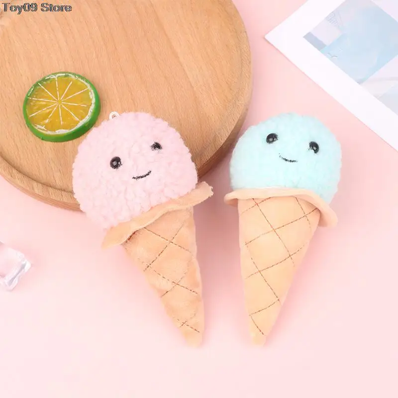 1PC Fashion Cute Ice Cream Plush Doll Toy Keychain Cone Pendant Ice Cream Women's Schoolbag Ornaments Children's Gifts
1PC Fashion Cute Ice Cream Plush Doll Toy Keychain Cone Pendant Ice Cream Women's Schoolbag Ornaments Children's Gifts