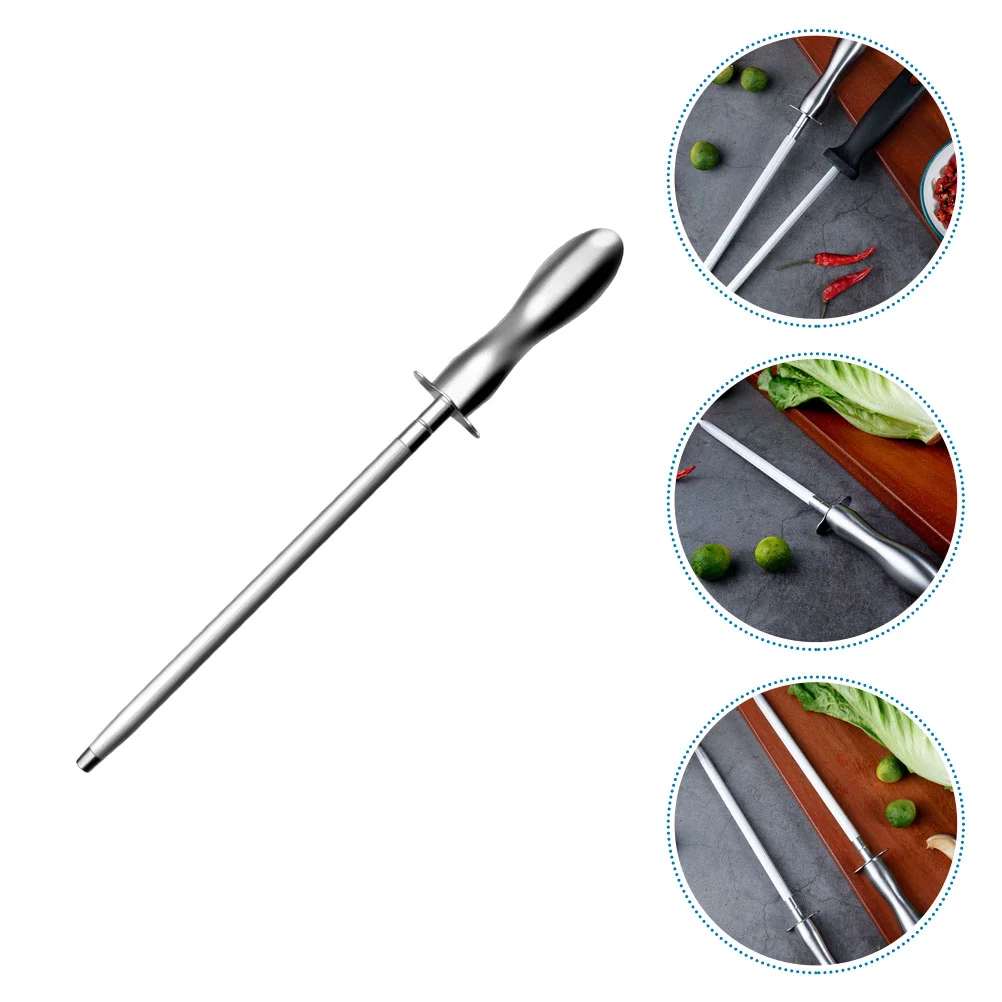 Sharpening Rod Multi-purpose Sharpener Honing Rod Sharpening for Store Restaurant
Sharpening Rod Multi-purpose Sharpener Honing Rod Sharpening for Store Restaurant