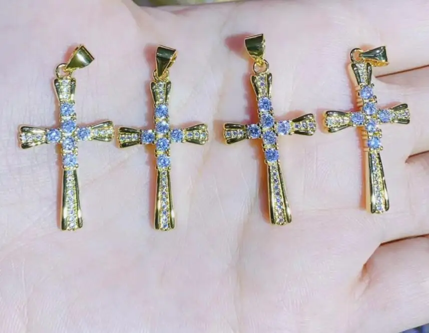 1pcs CZ Stone Coin cross Necklace Charms for Jewelry Making Gold Pendant Charms for Jewelry Wholesale fdg4
1pcs CZ Stone Coin cross Necklace Charms for Jewelry Making Gold Pendant Charms for Jewelry Wholesale fdg4