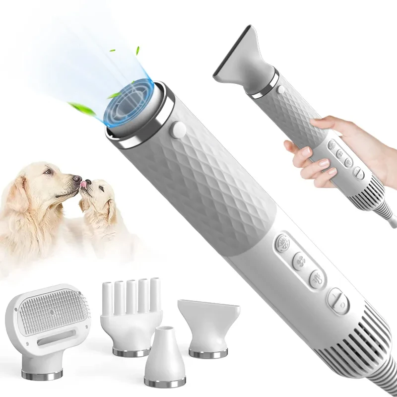 Portable 2 in 1 Pet Hair Dryer For Dogs Cat Grooming Comb Brush Professional Dog Blow Dryer Smart Dog Blower Accessories
Portable 2 in 1 Pet Hair Dryer For Dogs Cat Grooming Comb Brush Professional Dog Blow Dryer Smart Dog Blower Accessories