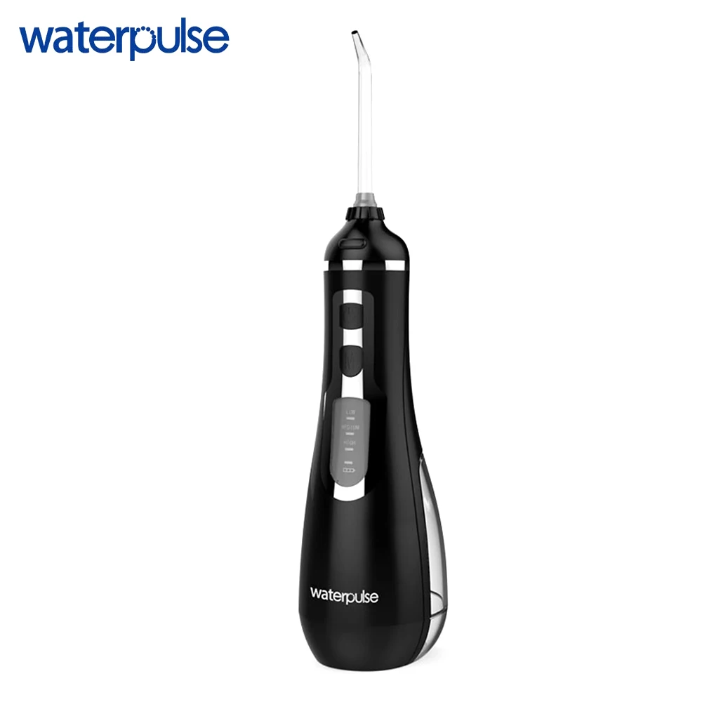 Portable Water Flosser V500 Electric Oral Irrigator w/3 Levels of Flushing Adjustment/4 Nozzles Dental Tooth Whitening Teeth Cle
Portable Water Flosser V500 Electric Oral Irrigator w/3 Levels of Flushing Adjustment/4 Nozzles Dental Tooth Whitening Teeth Cle