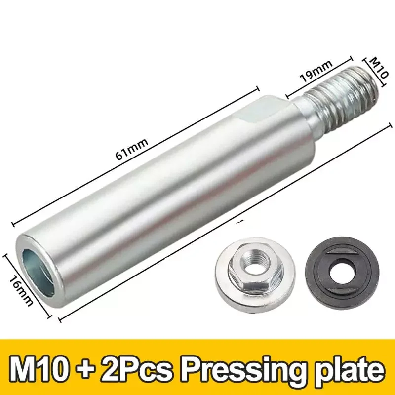 Angle Grinder Extension Connecting Rod Nuts Rod M10 M14 Thread Adapter Extension Shaft With Nuts For Rotary Grinding Polisher
Angle Grinder Extension Connecting Rod Nuts Rod M10 M14 Thread Adapter Extension Shaft With Nuts For Rotary Grinding Polisher