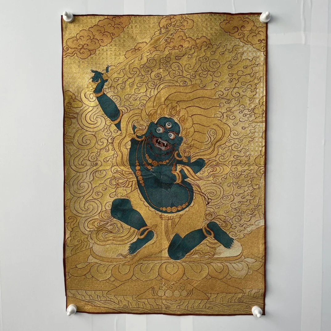 China Embroidery Silk Thangka Fengshui Wealth" Bodhisattva Buddha " Painting Mural Handicraft Household Decoration#55
China Embroidery Silk Thangka Fengshui Wealth" Bodhisattva Buddha " Painting Mural Handicraft Household Decoration#55