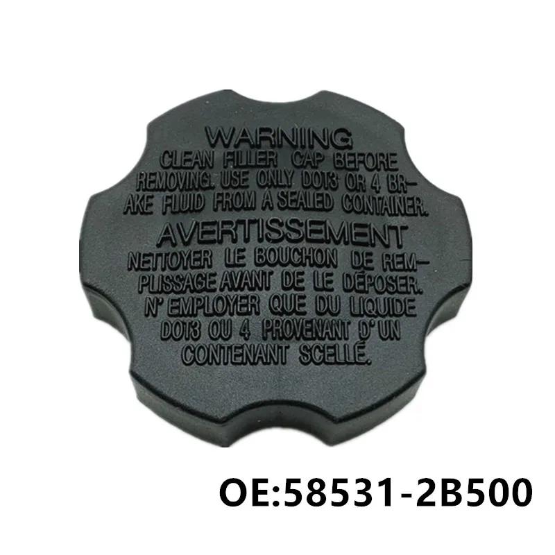 FOR HYUNDAI & KIA GENUINE BRAKE MASTER CYLINDER RESERVOIR FLUID TANK CAP COVER 585312B500 58531 2B500 58531-2B500
FOR HYUNDAI & KIA GENUINE BRAKE MASTER CYLINDER RESERVOIR FLUID TANK CAP COVER 585312B500 58531 2B500 58531-2B500