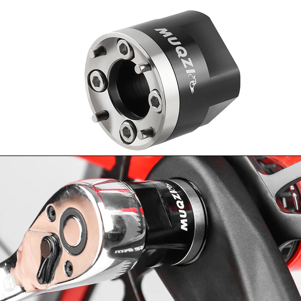 MUQZI Bike Crank Bolt Extractor Tool For-SRAM SPARE DUB Crank Arm Bicycle Bolt Cap Self-Extracting Remover Installation Wrench
MUQZI Bike Crank Bolt Extractor Tool For-SRAM SPARE DUB Crank Arm Bicycle Bolt Cap Self-Extracting Remover Installation Wrench