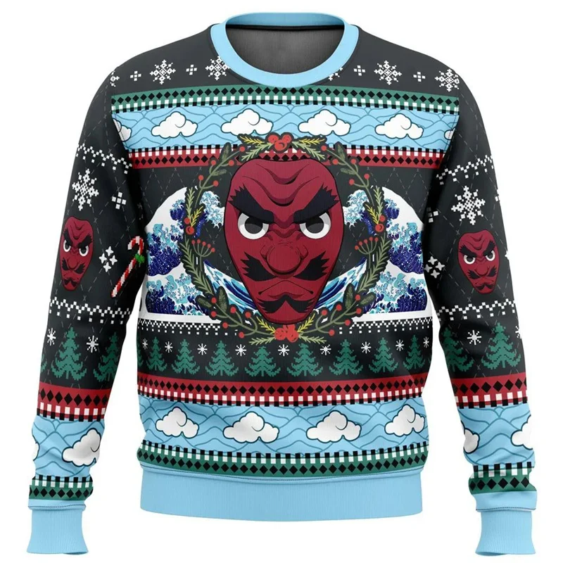 Fire Rengoku Demon Slayer Anime Christmas Gift Weater Santa Claus Pullover Men 3D Sweatshirt Top Autumn And Winter Long Sleeve
Fire Rengoku Demon Slayer Anime Christmas Gift Weater Santa Claus Pullover Men 3D Sweatshirt Top Autumn And Winter Long Sleeve
