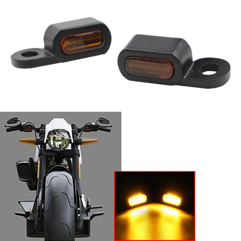 2pcs Motorcycle 12V LED Mini Turn Signal Indicator Running Light W/ E Mark For Harley Touring Models 14-20 For Softail 16-17
2pcs Motorcycle 12V LED Mini Turn Signal Indicator Running Light W/ E Mark For Harley Touring Models 14-20 For Softail 16-17