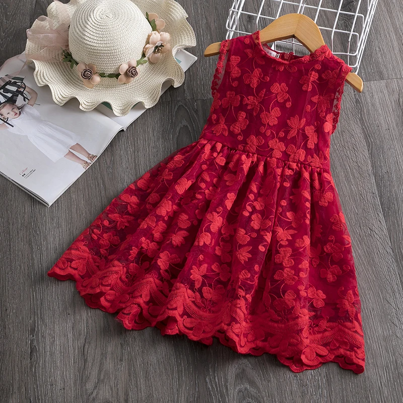 Girls 3-8 Years Dress Lace Embroidery Half-Sleeve Spring Princess Dress Children Summer Birthday Party Elegant Ball Gown Costume
Girls 3-8 Years Dress Lace Embroidery Half-Sleeve Spring Princess Dress Children Summer Birthday Party Elegant Ball Gown Costume