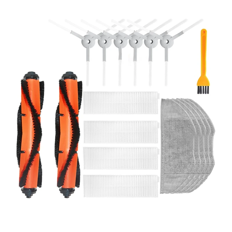 Main Brush Filter Side Brush Mop Spare Parts for Xiaomi Mijia Robot Vacuum Cleaner G1 MJSTG1 Vacuum Cleaners Accessories
Main Brush Filter Side Brush Mop Spare Parts for Xiaomi Mijia Robot Vacuum Cleaner G1 MJSTG1 Vacuum Cleaners Accessories