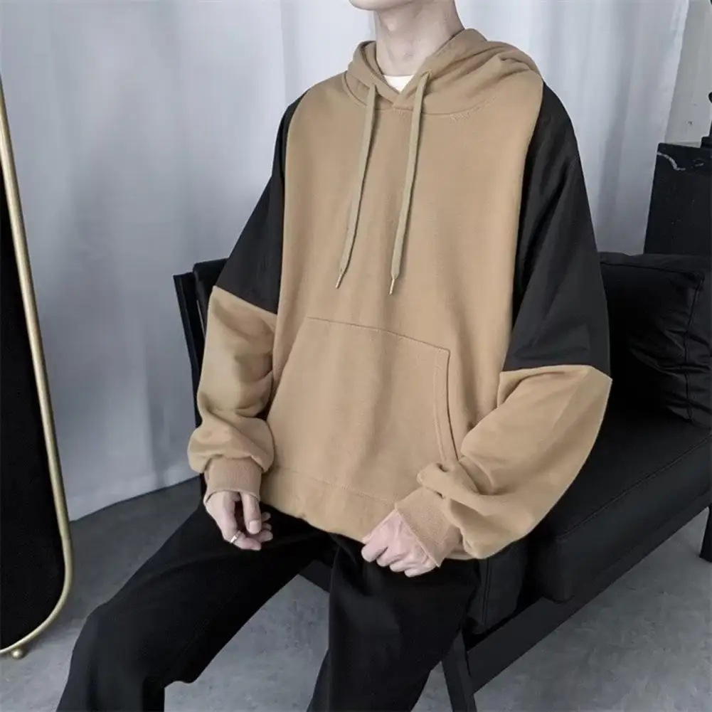 Men Hoodie Color Block Long Sleeve Contrast Colors Patchwork Drawstring Autumn Winter Ribbed Cuff Plush Sweatshirt Streetwear
Men Hoodie Color Block Long Sleeve Contrast Colors Patchwork Drawstring Autumn Winter Ribbed Cuff Plush Sweatshirt Streetwear