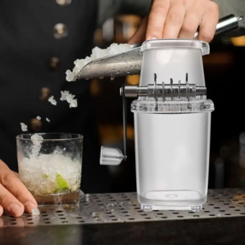 Multi-function Manually Shaved Smoothie Machine Ice Machine Home Transparent Manual Cold Crusher Chopper Kitchen Bar Ice Tools
Multi-function Manually Shaved Smoothie Machine Ice Machine Home Transparent Manual Cold Crusher Chopper Kitchen Bar Ice Tools