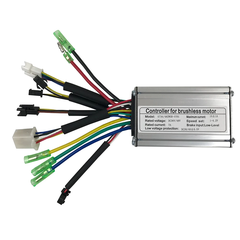 1PCS 48V 36V KT-15A Controller For 250W Brushless Motor Ebike Electric Bicycle Accessories Applicable To KT Series Motors
1PCS 48V 36V KT-15A Controller For 250W Brushless Motor Ebike Electric Bicycle Accessories Applicable To KT Series Motors