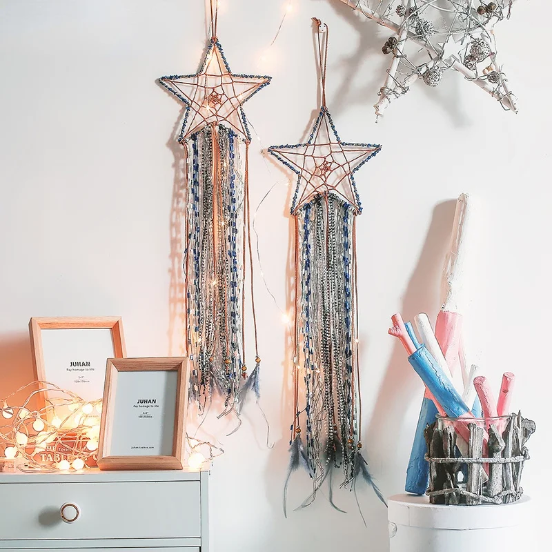 Pentagram LED Light Feather Leds Light Indoor Holiday Party Decors Braided Tassel Pendant Bedroom Warm White Friend Trendy Luces
Pentagram LED Light Feather Leds Light Indoor Holiday Party Decors Braided Tassel Pendant Bedroom Warm White Friend Trendy Luces