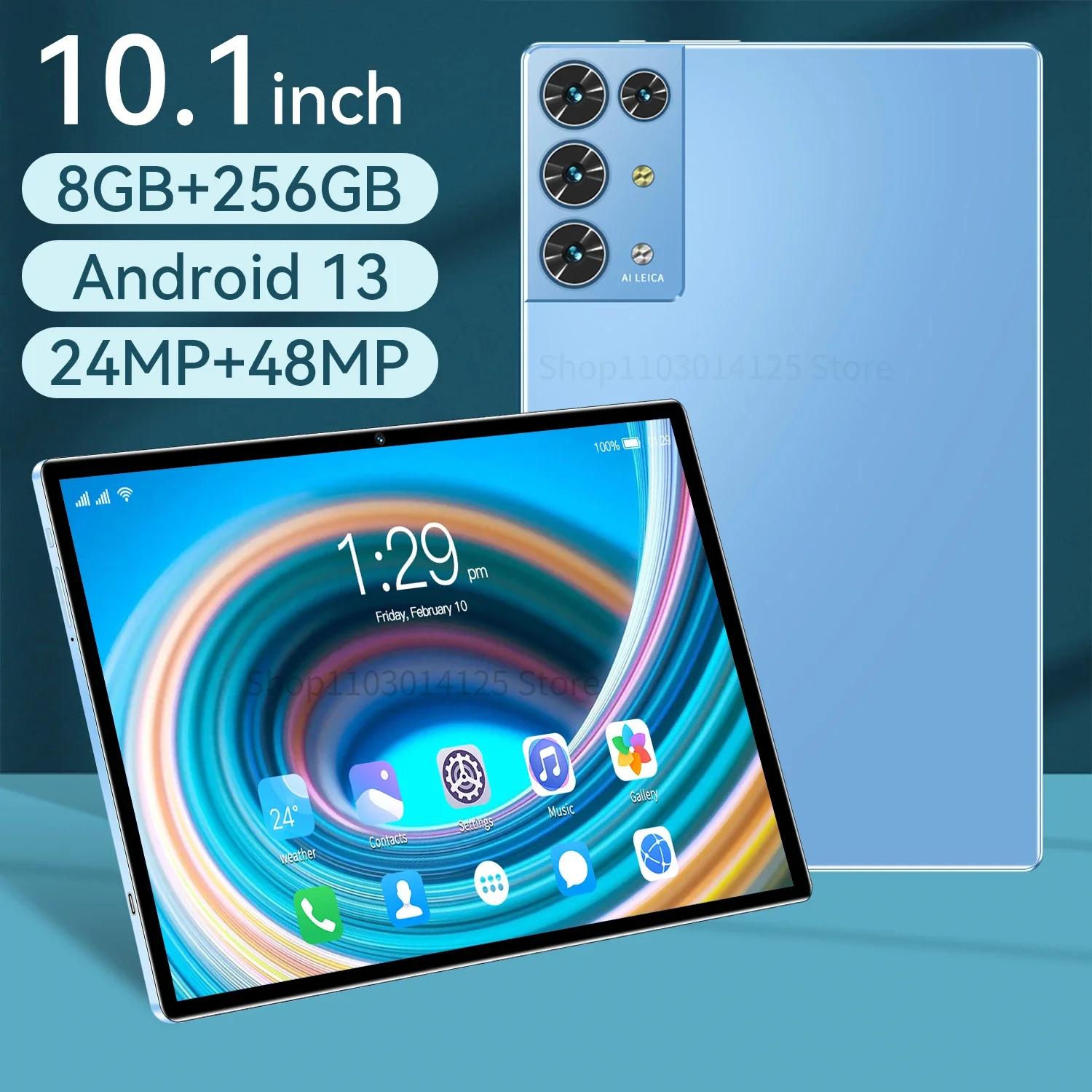 S23 New Arrival 10.5 Inch Tablet Android 13 Google Play Dual 5G Network GPS Bluetooth WiFi Tablets 8GB RAM 256GB ROM 16GB 1TB
S23 New Arrival 10.5 Inch Tablet Android 13 Google Play Dual 5G Network GPS Bluetooth WiFi Tablets 8GB RAM 256GB ROM 16GB 1TB