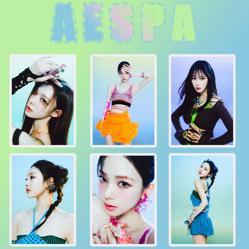 5Sets/Lot Posters KPOP Aespa Better Things Single Song Winter Ningning Teaser Photo Print Self-adhesive Wall Decorative Stickers
5Sets/Lot Posters KPOP Aespa Better Things Single Song Winter Ningning Teaser Photo Print Self-adhesive Wall Decorative Stickers