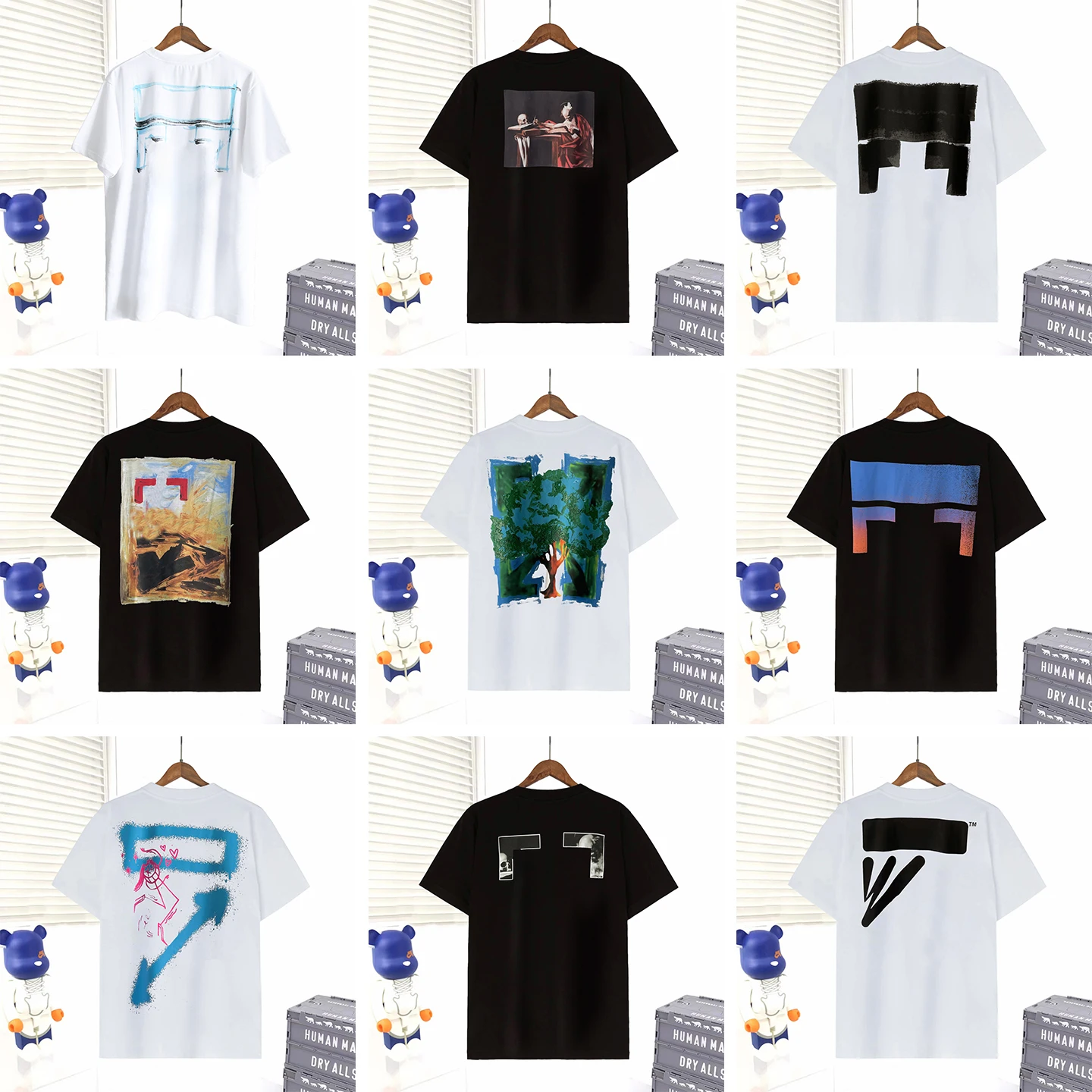 Luxury Designer Cloth 2022 New Fashion High Quality Top Short Sleeve Tape Print Oversized T-shirt OFF Unisex Summer Tee Cotton
Luxury Designer Cloth 2022 New Fashion High Quality Top Short Sleeve Tape Print Oversized T-shirt OFF Unisex Summer Tee Cotton