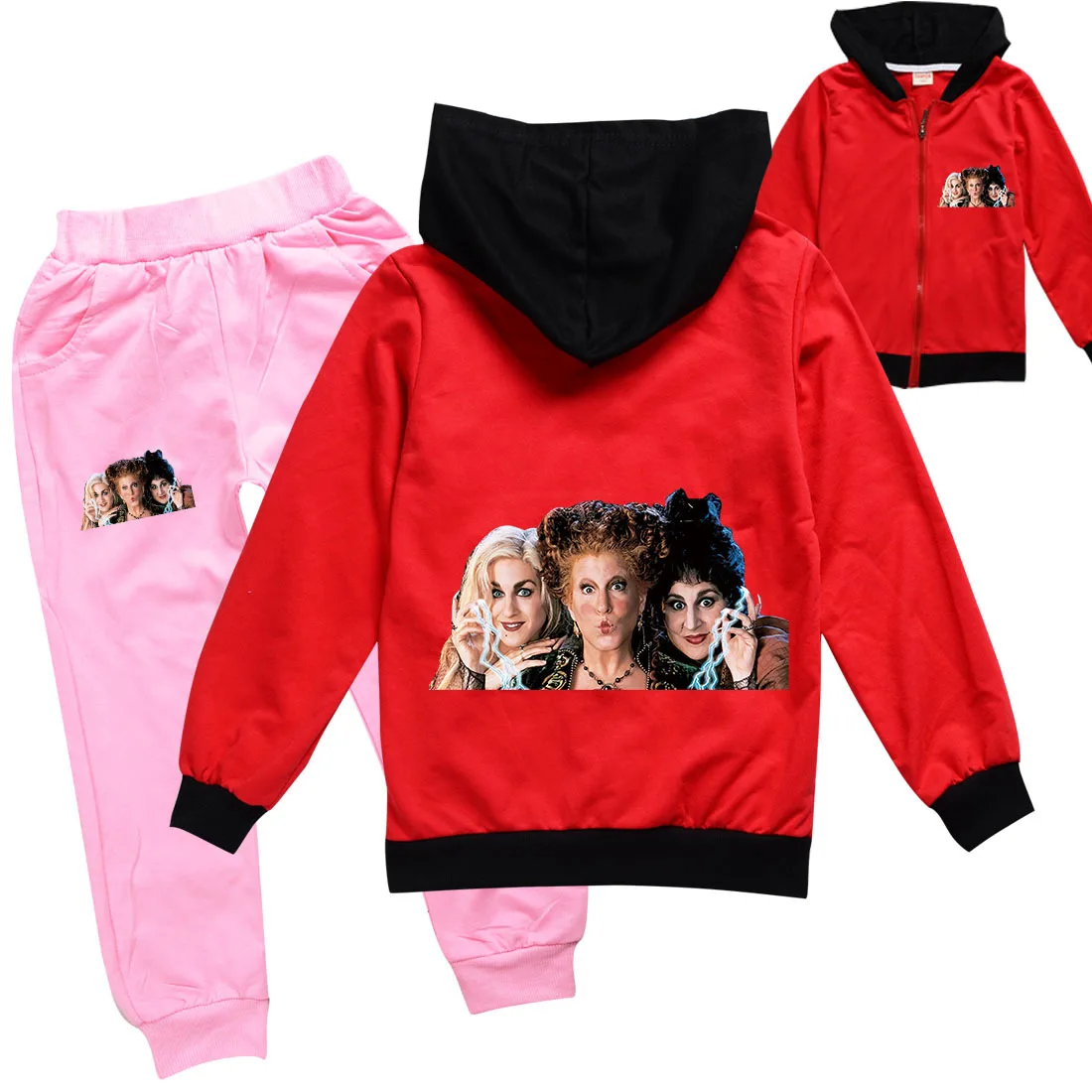 2-16 Years Old Boys Fall Disney Hocus Pocus 2 Sweatshirt Jacket New Casual Fashion Long Sleeve Hoodie + Pants Baby Girl Clothing
2-16 Years Old Boys Fall Disney Hocus Pocus 2 Sweatshirt Jacket New Casual Fashion Long Sleeve Hoodie + Pants Baby Girl Clothing