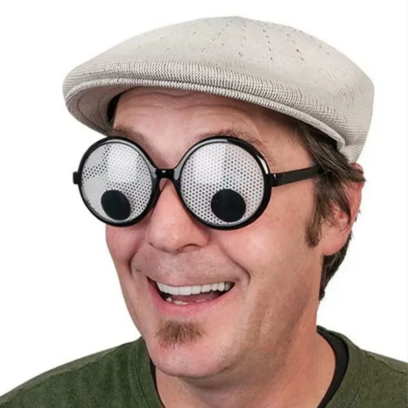 New Type Creative Plastic Cute Will Turn the Eyeball Round Frame Funny Party Glasses Entertainment Game Novelty Toys
New Type Creative Plastic Cute Will Turn the Eyeball Round Frame Funny Party Glasses Entertainment Game Novelty Toys