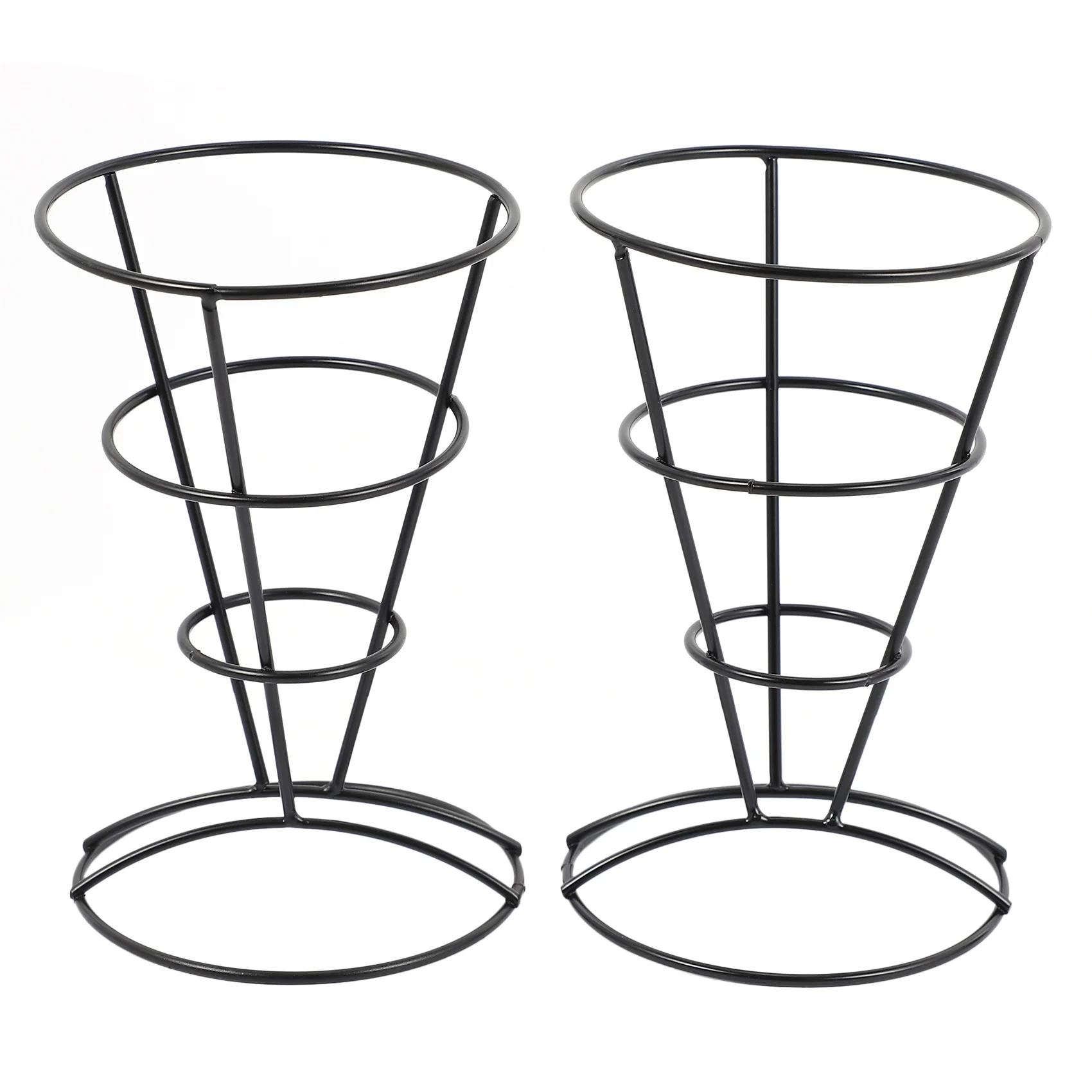 2-Piece French Fry Stand Cone Basket Holder For Fries Fish And Chips And Appetizers
2-Piece French Fry Stand Cone Basket Holder For Fries Fish And Chips And Appetizers