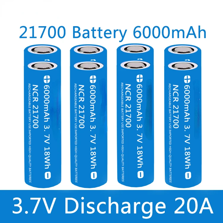 2022 Оригинальный 3,7 в 6000 мА/ч 21700 батарея 20A Мощность 5C коэффициент разряда Тройная литиевая батарея DIY электрический велосипед + бесплатная до...
2022 Оригинальный 3,7 в 6000 мА/ч 21700 батарея 20A Мощность 5C коэффициент разряда Тройная литиевая батарея DIY электрический велосипед + бесплатная до...