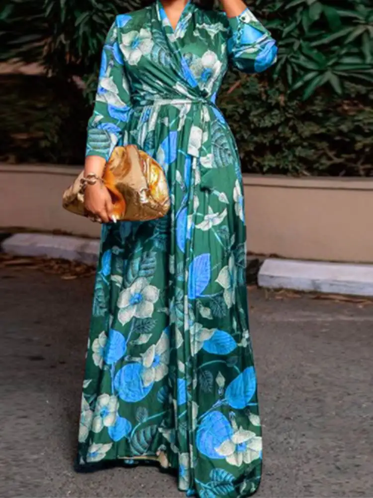 VONDA 2022 Autumn Vintage Floral Printed Party Dress Women Long Sleeve High Waist Holiday Maxi Dresses A-Lined Bohemian Vestidos
VONDA 2022 Autumn Vintage Floral Printed Party Dress Women Long Sleeve High Waist Holiday Maxi Dresses A-Lined Bohemian Vestidos