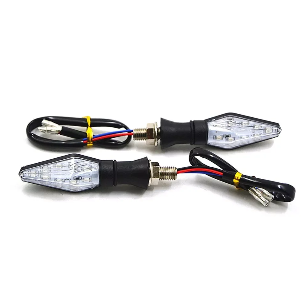 2pcs Universal Motorcycle Turn Signal Light Double-sided Lighting 12V Super Bright LED Bulbs Light for Motorbike Off Road
2pcs Universal Motorcycle Turn Signal Light Double-sided Lighting 12V Super Bright LED Bulbs Light for Motorbike Off Road