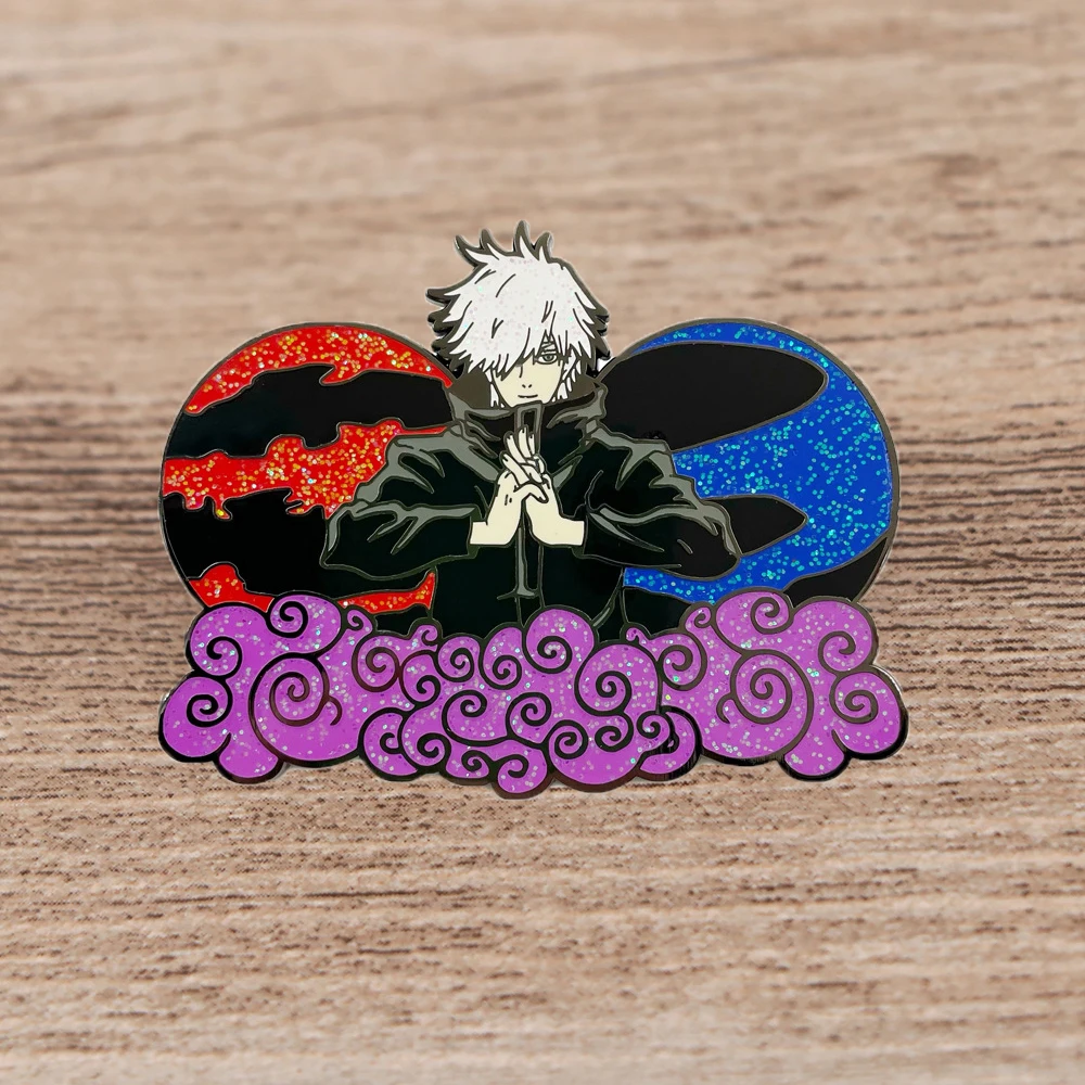BG2133 Gojo Satoru Enamel Pin Brooch For Hat Pins Metal Women Brooches On Clothes Badge Backpack Badge Jewelry Accessories
BG2133 Gojo Satoru Enamel Pin Brooch For Hat Pins Metal Women Brooches On Clothes Badge Backpack Badge Jewelry Accessories