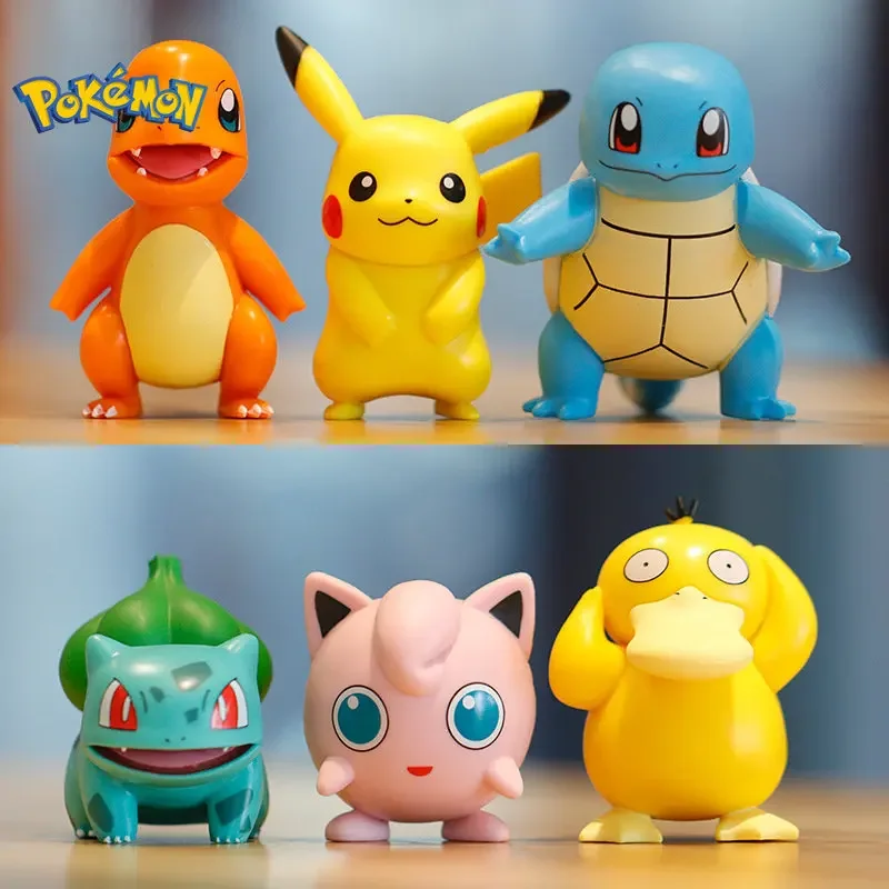 6pcs Pokemon Toy Pet Anime Figure Model Doll Pikachu Eevee Charmander Munchlax Bulbasaur Psyduck Figurine Collection Kid Gift
6pcs Pokemon Toy Pet Anime Figure Model Doll Pikachu Eevee Charmander Munchlax Bulbasaur Psyduck Figurine Collection Kid Gift