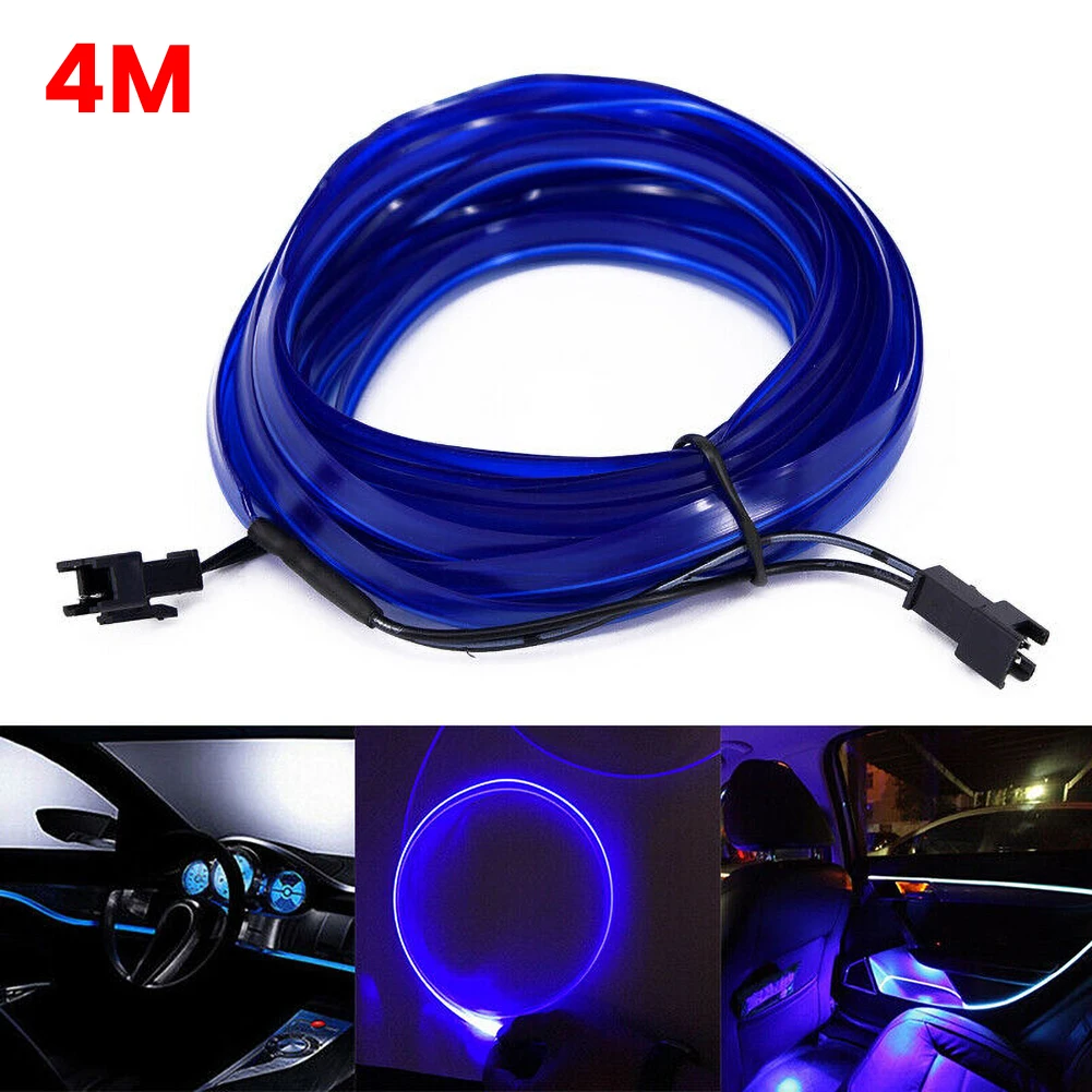 4M Car LED Interior Backlight Ambient Light Decor Atmosphere Optical Fiber Lamp Door Light Auto Accessories
4M Car LED Interior Backlight Ambient Light Decor Atmosphere Optical Fiber Lamp Door Light Auto Accessories