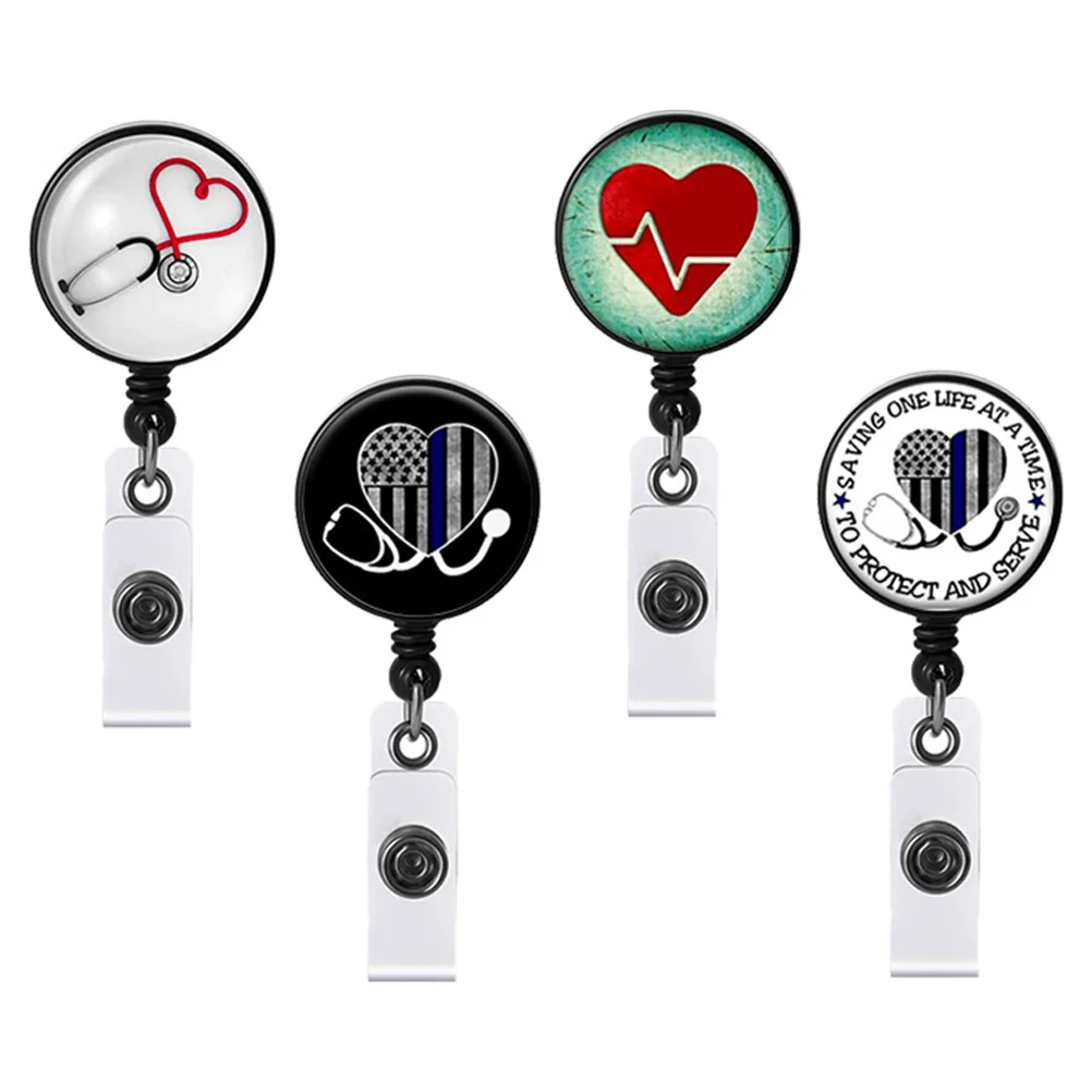 4pcs Portable ID Cards Holders Decorative Badge Holders Retractable Nurse Badge Reels Multipurpose Reel Clips for Office Outdoor
4pcs Portable ID Cards Holders Decorative Badge Holders Retractable Nurse Badge Reels Multipurpose Reel Clips for Office Outdoor