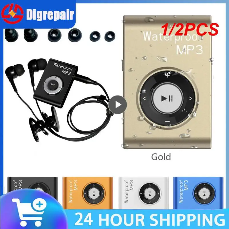 1/2PCS Mini IPX8 Waterproof Swimming MP3 Player Stereo Music MP3 Walkman FM Radio Sports Running HiFi Stereo Music Headphone
1/2PCS Mini IPX8 Waterproof Swimming MP3 Player Stereo Music MP3 Walkman FM Radio Sports Running HiFi Stereo Music Headphone