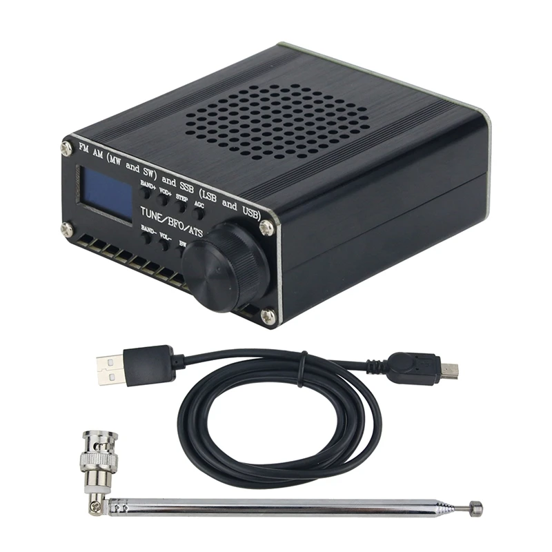 ATS-20 SI4732 All Band Radio FM AM (MW And SW) And SSB (LSB And USB) + Antenna + 800Mah Lithium Battery
ATS-20 SI4732 All Band Radio FM AM (MW And SW) And SSB (LSB And USB) + Antenna + 800Mah Lithium Battery