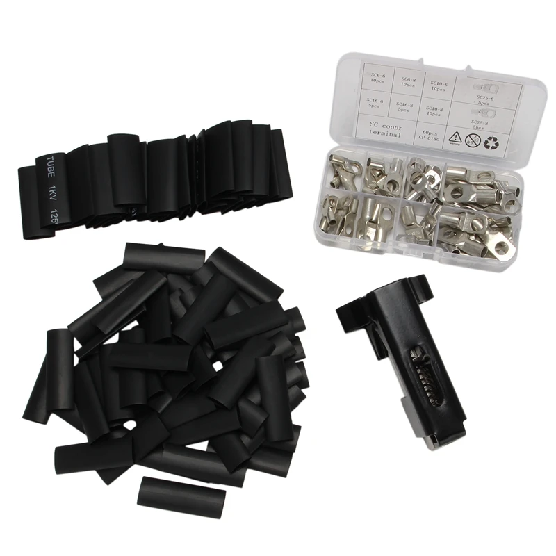 Hammer Lug Crimper Tool Hammer Crimping Tool Battery Cable Crimper For 8 To 4/0 AWG With 60Pcs Terminal Connector
Hammer Lug Crimper Tool Hammer Crimping Tool Battery Cable Crimper For 8 To 4/0 AWG With 60Pcs Terminal Connector