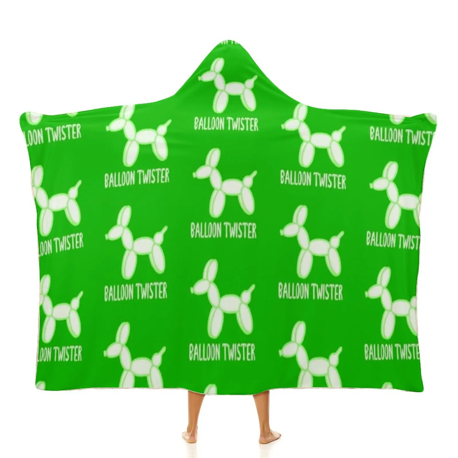 Balloon Twister Green Blanket Cute Dogs Print Fleece Couch With Hood Blanket Soft Fashion Decorative Bedspread
Balloon Twister Green Blanket Cute Dogs Print Fleece Couch With Hood Blanket Soft Fashion Decorative Bedspread