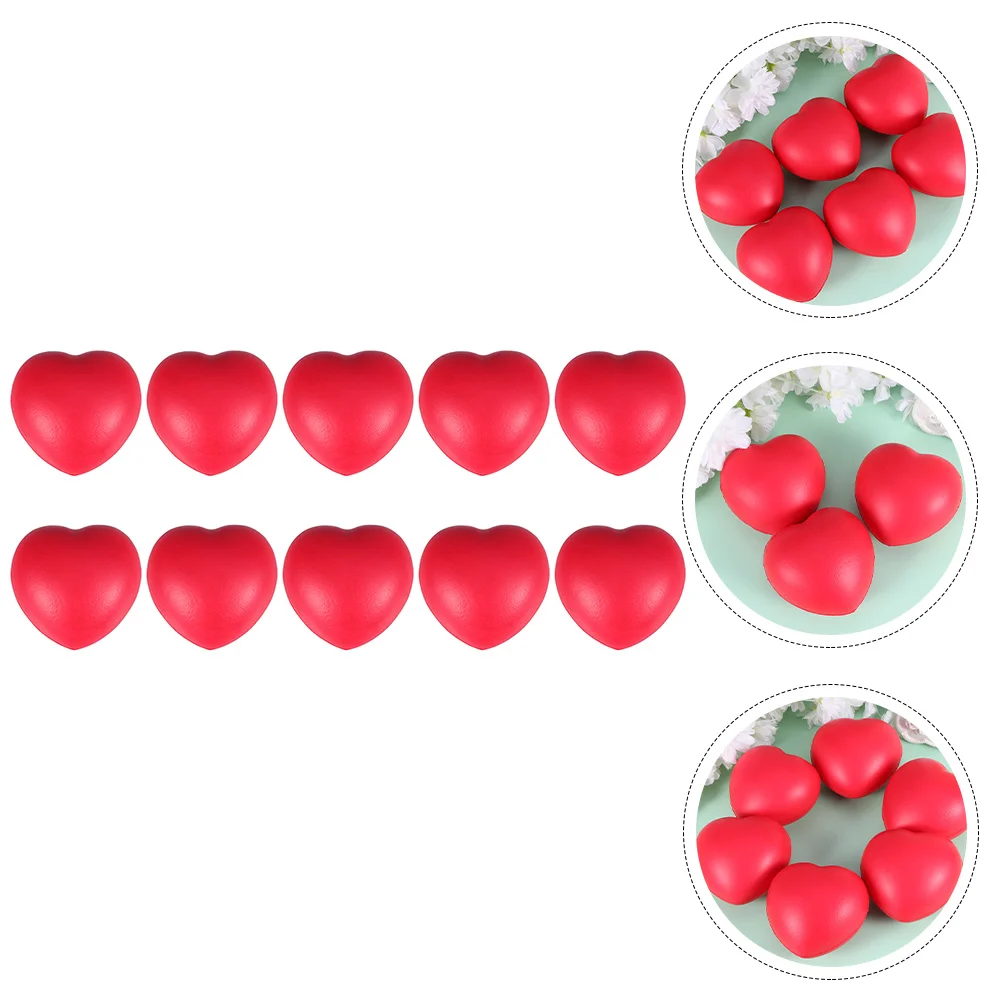 10 Pcs Heart-shaped Foam Stress Ball Child Adult Balls Fidget Toy Polyurethane Relax Toys
10 Pcs Heart-shaped Foam Stress Ball Child Adult Balls Fidget Toy Polyurethane Relax Toys