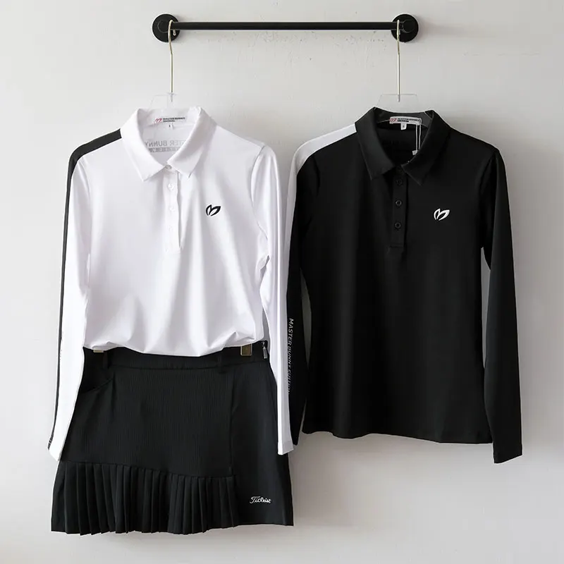 2022 golf clothing women's rabbit master long-sleeved t-shirt outdoor sports sunscreen lapel POLO shirt GOLF jersey casual top
2022 golf clothing women's rabbit master long-sleeved t-shirt outdoor sports sunscreen lapel POLO shirt GOLF jersey casual top