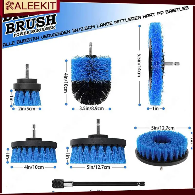 

With A Scrub Towel Spherical Brush Bath Car Cleaning Cleaning Brushes Speciality 6/8/3/4 Piece Set Hair Removal Brush Gap Brush