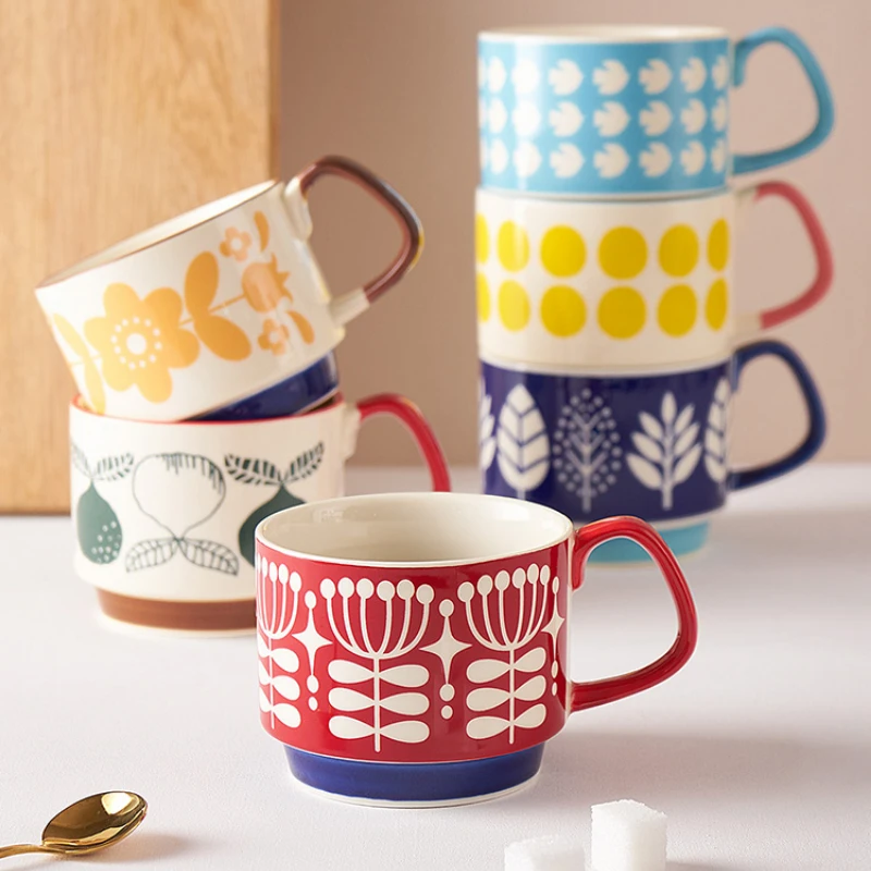 Christmas 320ML Retro Home Coffee Cup Afternoon Tea Ceramic Exquisite Mug Office Drinking Cups High-end Holiday Kitchen Cups
Christmas 320ML Retro Home Coffee Cup Afternoon Tea Ceramic Exquisite Mug Office Drinking Cups High-end Holiday Kitchen Cups