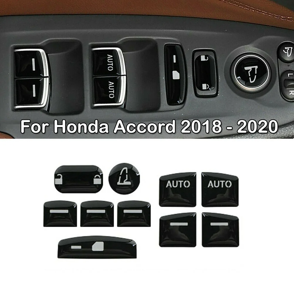 Глянцевая черная накладка на панель автомобильного переключателя для Honda For Accord 2018-2020, аксессуары для интерьера, автомобильные наклейки
Глянцевая черная накладка на панель автомобильного переключателя для Honda For Accord 2018-2020, аксессуары для интерьера, автомобильные наклейки
