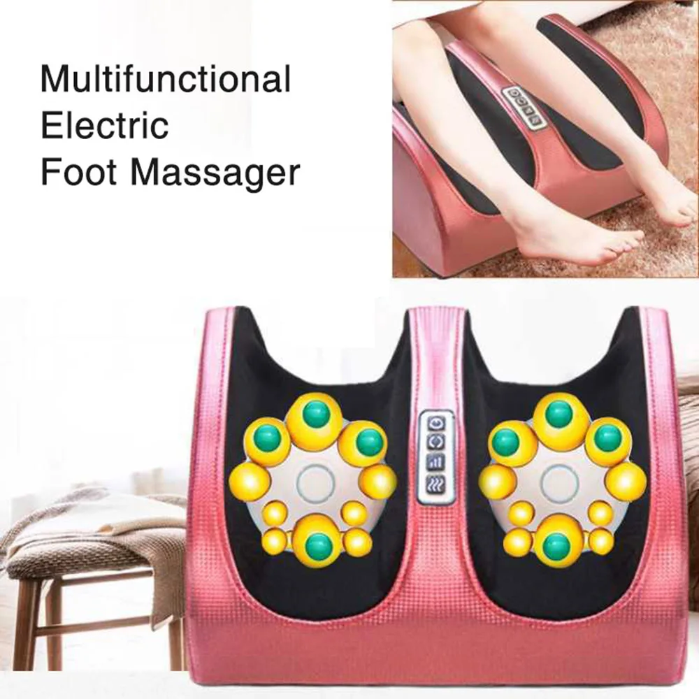 Electric Foot Massager Kneading Deep Tissue Relax Heated Roll Legs Feet Relief Fatigue Foot Massage Machine Heath Care
Electric Foot Massager Kneading Deep Tissue Relax Heated Roll Legs Feet Relief Fatigue Foot Massage Machine Heath Care