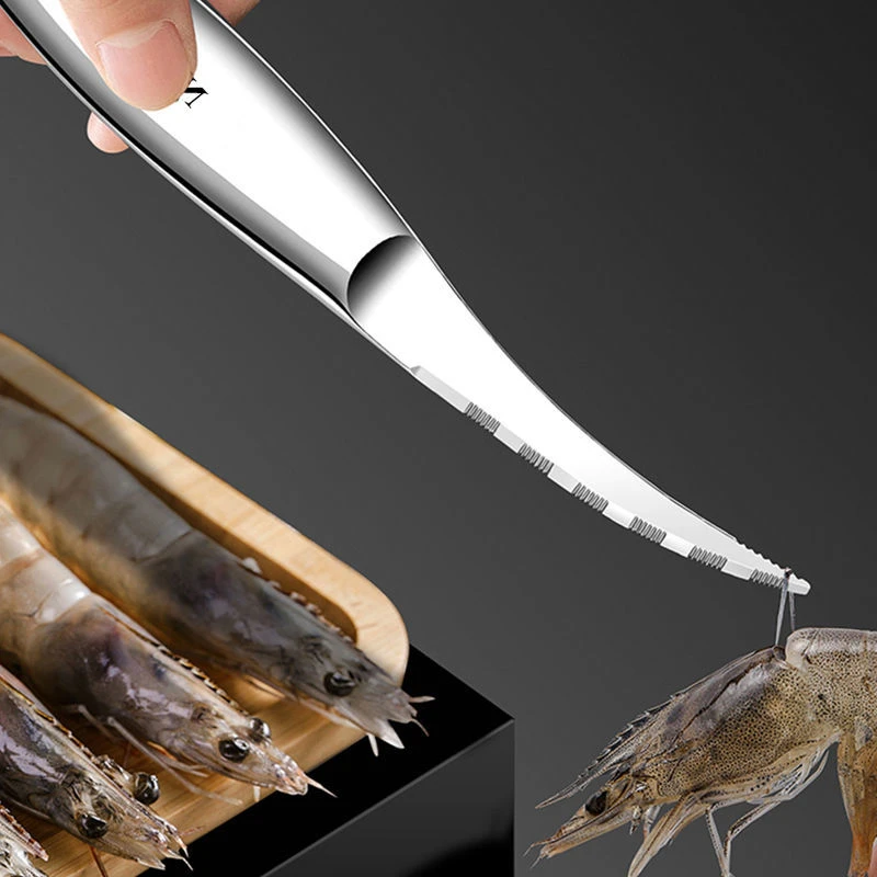 420 stainless steel shrimp peeler prawn peeler fishing knife lobster peeler peeler kitchen seafood tool
420 stainless steel shrimp peeler prawn peeler fishing knife lobster peeler peeler kitchen seafood tool