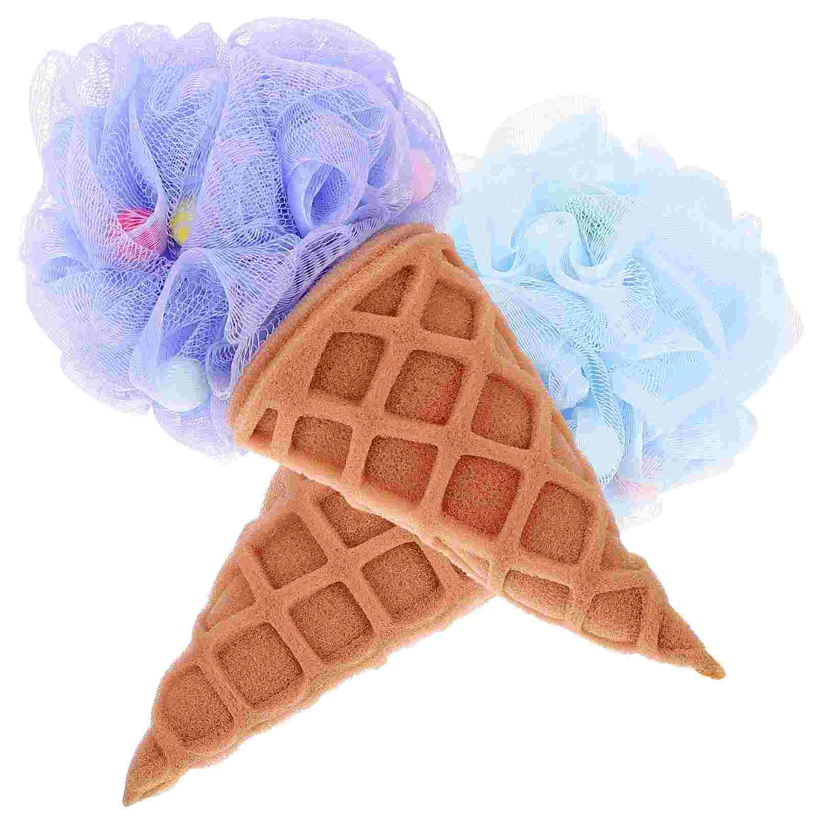 Coheali Bath Loofah Sponge Ice Cream Cone Shower Sponge Exfoliating Mesh Pouf Bath Ball Body Scrubber Exfoliator Light
Coheali Bath Loofah Sponge Ice Cream Cone Shower Sponge Exfoliating Mesh Pouf Bath Ball Body Scrubber Exfoliator Light