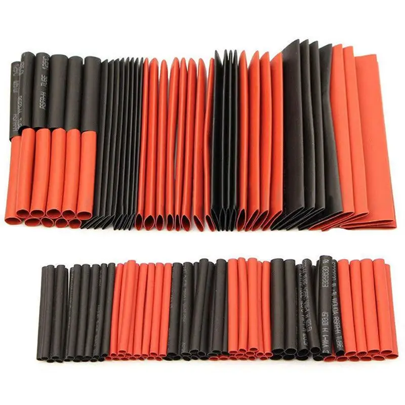 127PCS/Set Heat Shrink Tubing Electrical Wrap Wire Cable Sleeves PE 2:1 Insulated Sleeving Assorted Sleeving Tubing Set
127PCS/Set Heat Shrink Tubing Electrical Wrap Wire Cable Sleeves PE 2:1 Insulated Sleeving Assorted Sleeving Tubing Set