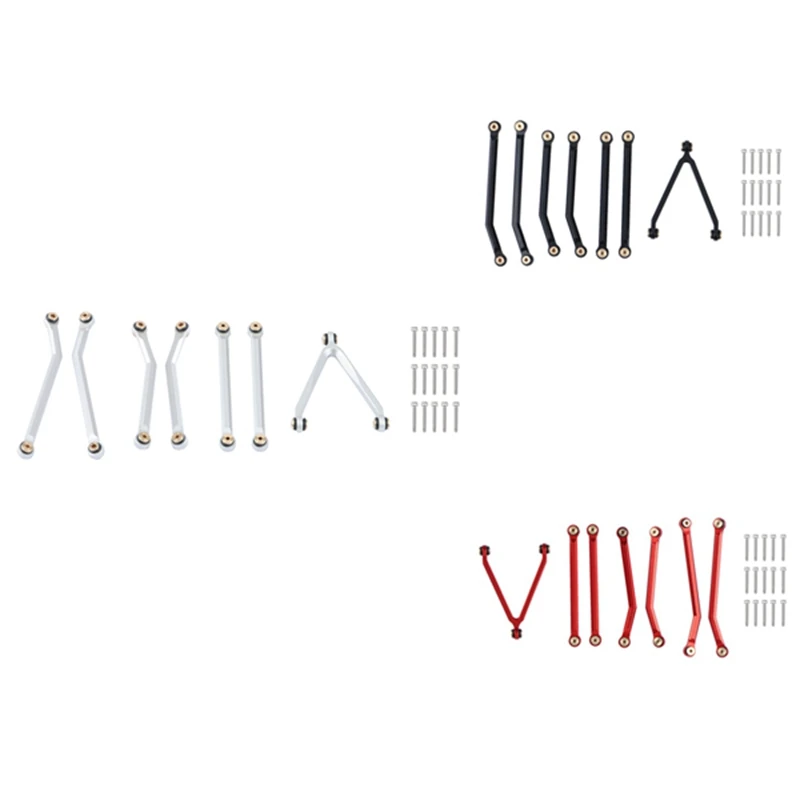 CNC Metal High Clearance Chassis Links Set For 1/24 RC Crawler Car Axial SCX24 AXI00001 C10 AXI00002 JEEP Parts
CNC Metal High Clearance Chassis Links Set For 1/24 RC Crawler Car Axial SCX24 AXI00001 C10 AXI00002 JEEP Parts
