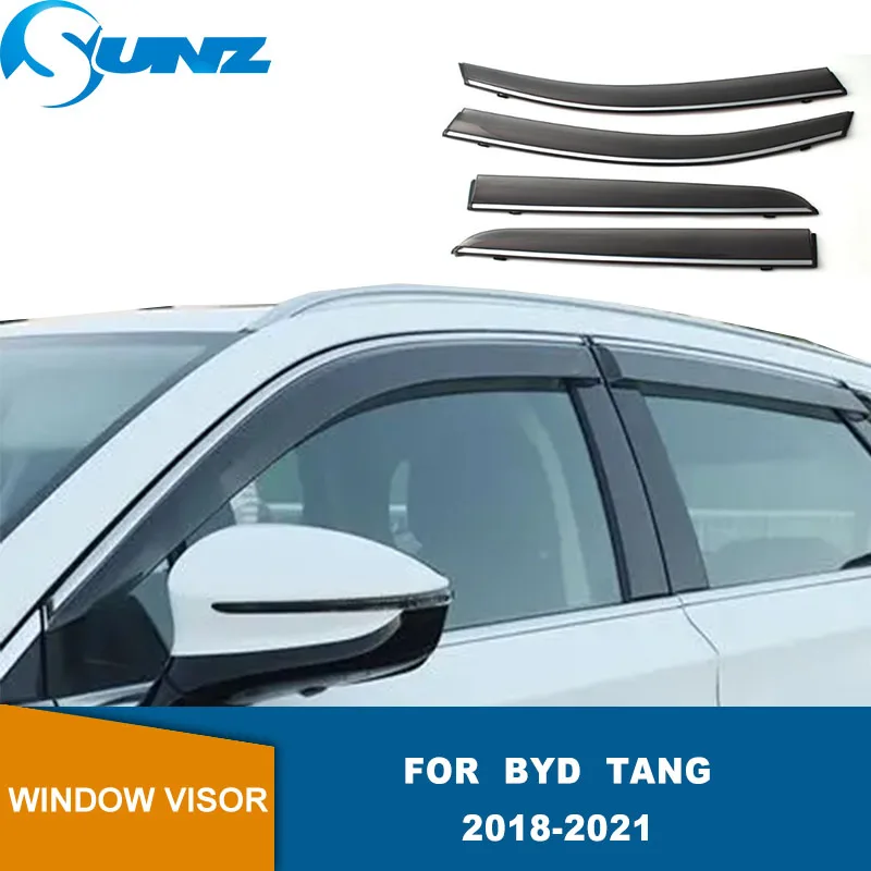 Window Visors For BYD Tang 2018 2019 2020 2021 Side Window Wind Deflector Visor Rain Wind Guards Window Air Vent Visor SUNZ
Window Visors For BYD Tang 2018 2019 2020 2021 Side Window Wind Deflector Visor Rain Wind Guards Window Air Vent Visor SUNZ