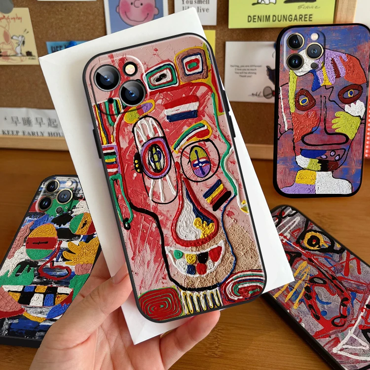 Abstract Art Graffiti Painting Phone Case For iPhone 14 13 12 11 Pro Max 12 13 Mini X XR XS Max 7 8 Plus Shell Back Cases Cover
Abstract Art Graffiti Painting Phone Case For iPhone 14 13 12 11 Pro Max 12 13 Mini X XR XS Max 7 8 Plus Shell Back Cases Cover